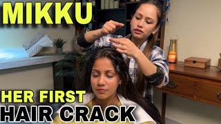 Mikku Barber head massage with effective Hair cracking for Instant Migraine pain relief amp ASMR Relax [upl. by Aneelehs]