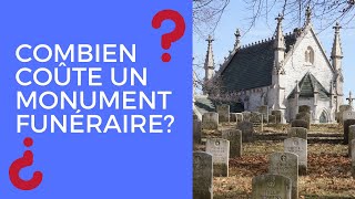 COMBIEN COÛTE UN MONUMENT FUNÉRAIRE  💥 [upl. by Purity]