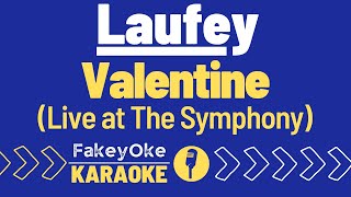 Laufey  Valentine Live at The Symphony Karaoke [upl. by Telrats128]