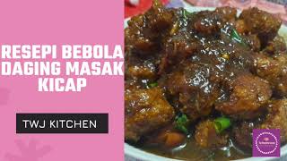 Resepi Bebola Daging Masak Kicap [upl. by Vogele]