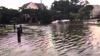 Flooding in Avon NC after Hurricane Arthur [upl. by Laro]