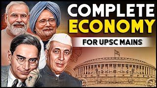 Complete Economy For UPSC Mains in 1 Video 🔥  Most Important part of UPSC Mains Syllabus  OnlyIAS [upl. by Rew]