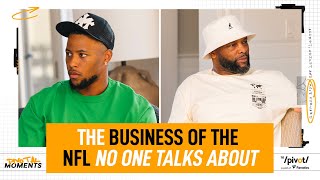 Saquon Barkley shares his side on how and why he left NY for Philadelphia  The Pivot Podcast Clips [upl. by Blus]