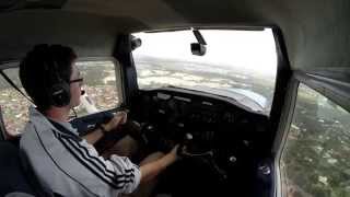 First Solo Jandakot Airport 25th Mar 2014 [upl. by Tirrell519]