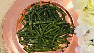 How to make Buttery Garlic Green Beans  Garlic Green Beans from scratch [upl. by Katine583]