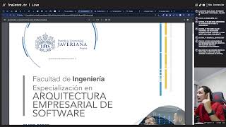 Especialización Arquitectura Empresarial de Software  U Javeriana [upl. by Eelyac552]