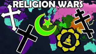 AOC2 Religion Wars Timelapse AI Only 2 [upl. by Zedecrem461]