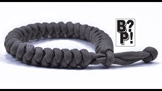 Make the quotSnake Knotquot Paracord Bracelet w Mad Max Style Closure  BoredParacordcom [upl. by Alys]