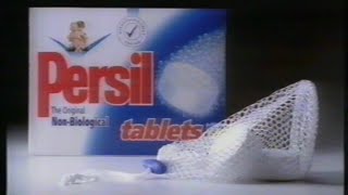 Persil Tablets advert  Broadcast 2nd May 1998 ITV UK [upl. by Sirromad129]