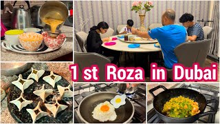 First ROZA2024 UNEXPECTED  Ramadan Routine from Sehri to Iftar With 4 Kids Dubai Vlog [upl. by Raimes]