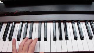 Pas Toi TAL Tutoriel piano partie 1 intro [upl. by Elyagiba]