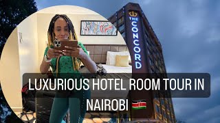 MY HOTEL ROOM TOUR IN NAIROBI WESTLANDSKENYATHE CONCORD HOTEL AND SUITES [upl. by Thayne]