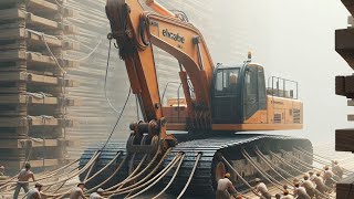 The Stuck Excavator and the Caring Engineer excavotor jbc [upl. by Ahsiekat]