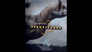 acrocanthosaurus Vs carnotaurus edit debate dinosaurs fypシ shorts paleontology [upl. by Olympia]