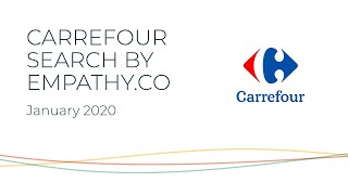 Carrefour search by Empathyco [upl. by Zirtaeb]