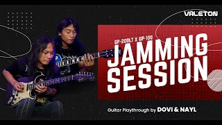 GP200LT X GP100 JAMMING SESSION GUITAR PLAYTHROUGH BY DOVI amp NAYL  JAMMING SESSION [upl. by Randi534]