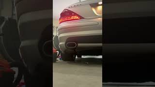 Mercedes SL500 R230 Resonator Delete Cold Start [upl. by Mccallion]