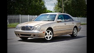 2000 MercedesBenz E320 W210 Start Up Review amp Test Drive [upl. by Einiffit]