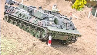 Awesome RC Military Tanks and Trucks in Action [upl. by Hach]