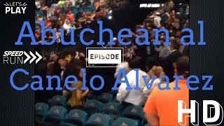 Abuchean al Canelo Alvarez después de su pelea [upl. by Samau256]