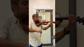 Minuet in G Beethoven  Suzuki violin book 2 shorts violin students stringteachers [upl. by Malda951]