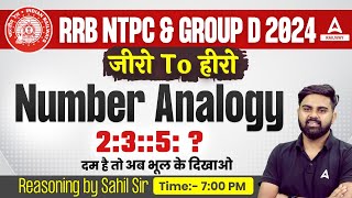 Number Analogy Reasoning Tricks  Reasoning Tricks by Sahil Tiwari  RRB NTPC Group D 2024 [upl. by Aneehsar]