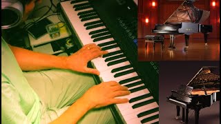 Genos 2 pianos compared Yamaha CFX vs Bösendorfer Imperial  Céline Dion Sil suffisait daimer [upl. by Namialus]