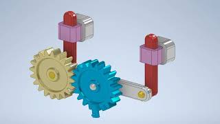 Mechanisms for Drawing Ellipse 2  Mechanical Mechanisms  Mechanical Principles  ميكانيزمات حركية [upl. by Dannie]