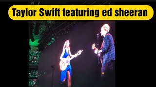 London Konzert Taylor Swift featuring ed sheeran thinking out loud  TaylorSwift edsheeran [upl. by Filemon]