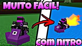 COMO FAZER KARTS DO JEITO MAIS FÁCIL NO BUILD A BOAT Construa um barco por tesouro [upl. by Carrew]