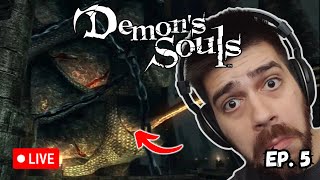 🔴 That thing IS HUGE  Demons Souls PS3  Blind Playthrough  Ep 5 [upl. by Katrina101]