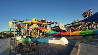 Walking around at Water Valley by Neverland Jungle Aqua park Egypt Hurghada Sept 2024 [upl. by Lumbye]