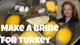 Make a Brine for Turkey  Best Brine for a Perfect Roast Turkey Every Time [upl. by Leatrice180]