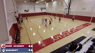 Gann Academy VS Bancroft  Womens Basketball [upl. by Inalaeham]