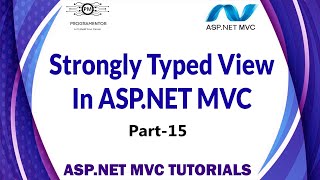 15  Strongly Typed View In ASPNET MVC  Learn ASPNET MVC  MVC Tutorials  ASPNET HindiUrdu [upl. by Haggar828]