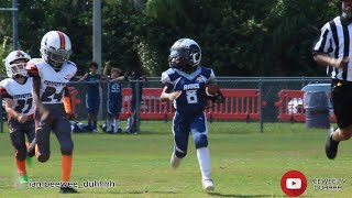 8U VALRICO RAMS VS WESLEY CHAPEL COYOTES [upl. by Airetnahs]