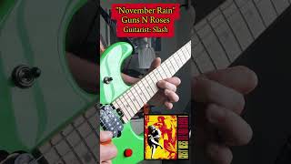 GNR  November Rain  1st Guitar Solo  Slash [upl. by Delmore]