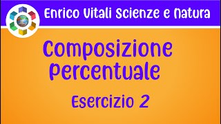 Composizione percentuale o composizione ponderale Esercizio 2 [upl. by Therese]