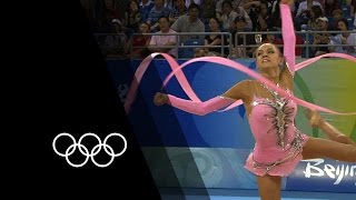 Kanaevas Rhythmic Gymnastics Double Gold  90 Seconds of the Olympics [upl. by Armelda7]