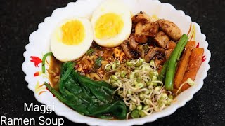 Indian style Veg ramenHow to Make Indian RamenMaggi Ramen  Maggi Recipes  Ramen  Quick Noodles [upl. by Apurk]