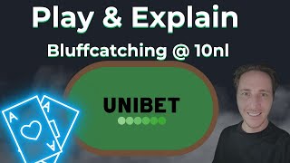 10nl Live Play Review  Bluffcatching at the microstakes [upl. by Unders]