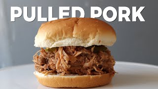 How to Make Pulled Pork in Crock Pot  Easy Pulled Pork Recipe [upl. by Seda]