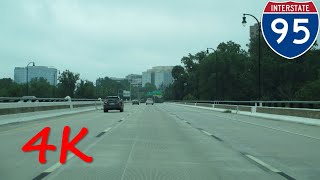 ⁴ᴷ Interstate 95 Wilmington DE southbound 4K VIDEO [upl. by Yahsat889]