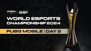 PUBG MOBILE  IESF WORLD ESPORTS CHAMPIONSHIP 2024  DAY 2 [upl. by Gwenny183]