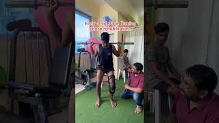 Acl non operation exercise acl injury exercisephysiotherapy jogeshwari kneepain kneeinjury [upl. by Psyche445]