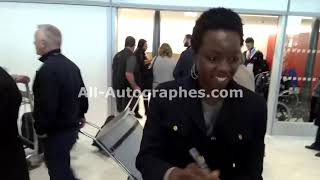 Danai Gurira signing autographs in Paris [upl. by Kat]