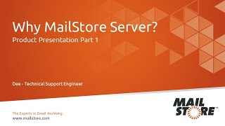 MailStore Server Product Video – Part 1 Benefits of Email Archiving [upl. by Spillar875]