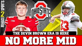 Ohio State Football Coach Ryan Day Has New Starting QB in Devin Brown [upl. by Malamut722]