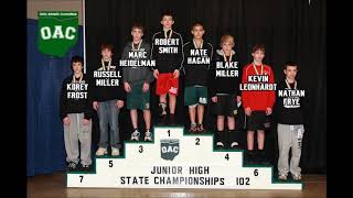 20062018 OAC Junior High State Placers [upl. by Ertha]