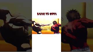 raian vs ohma fight edit kengan ashura ASHURA SHORTS raiankure BAKI [upl. by Enelrahs]